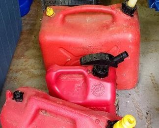 Gas cans & animal traps