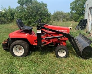 Gravely Tractor with Bucket, Snowblower & Mowing Deck