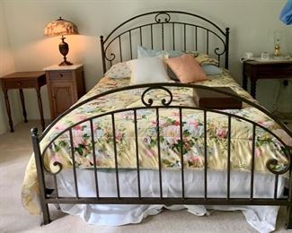 Queen Size Wrought Iron Bed