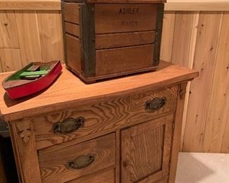 Wash Stand & Ashley Dairy Box