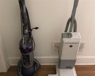 Dyson DC 25 and Electolux vacuum cleaners 