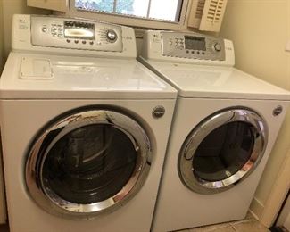 LG Front load washer and dryer