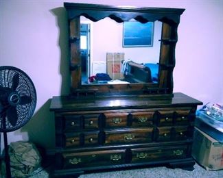Dresser with Mirror