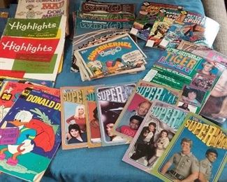 Vintage Comics Mags