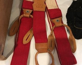 1940s Manhattan Stork Club suspenders