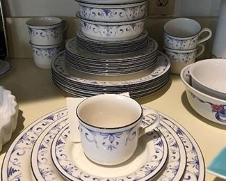 Lenox "Country Blue" dishes
