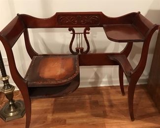 Antique hall table (missing cushion)