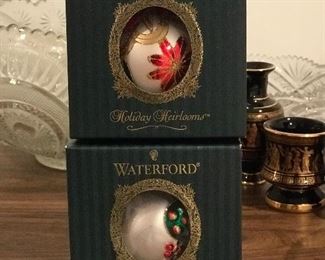 Waterford ornaments