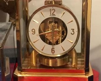 Jaeger LeCoultre clock, 15 jewels