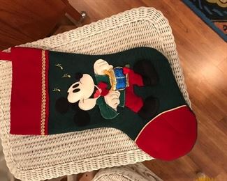 Mickey Mouse Christmas stocking