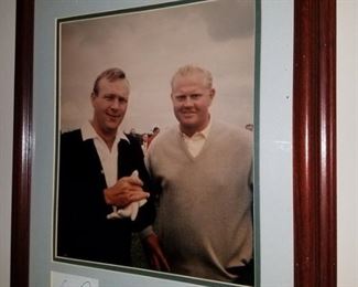 Arnold Palmer and Jack Nicklaus 1962 Open