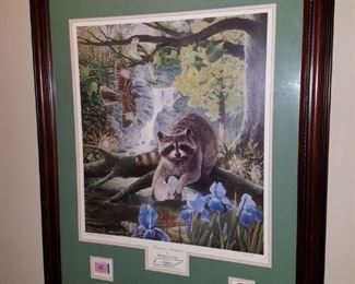 'Tennessee Treasures' print signed by Tennessee artist Michael Sloan