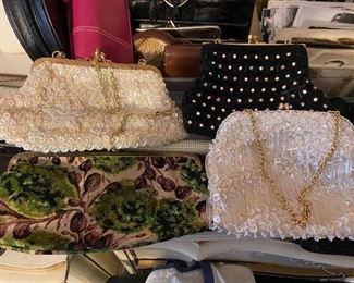 Vintage purses and wallets 