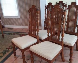 Set of 6 Mid Century Dining Room Chairs