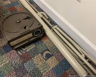 Sears Continental 55 Projector and Standing Projection