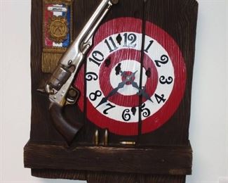 Vintage Wesclox Markmanship Wall Clock