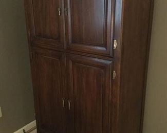 DAVIS CABINET CO ARMOIRE GREAT CONDITION PRICE $785 GREAT IN ANY ROOM
