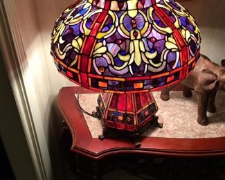 TIFFANY STYLE LAMP $295 #7
