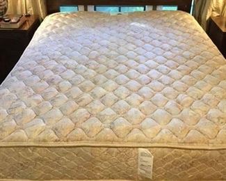 QUEEN SIZE MATTRESS AMD SPRINGS LIKE NEW FROM QUEST ROOM RARELY USED $350 HEAD BOARD $100 QUEEN SIZE