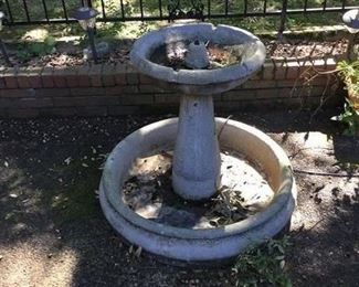 CONCRETE FOUNTAIN $250