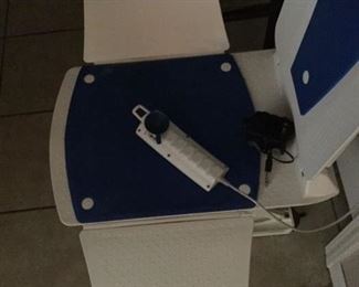 A WONDERFUL TUB CHAIR THAT RAISE AND LOWER YOU, IT IS RECHARGEABLE CAN BE FOLDED UP AND BE YOU WHERE EVER YOU GO PRICE $200