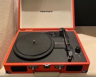 Crossley Portable Turntable Record Player