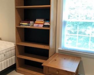 Larger Book Shelf, Side Table