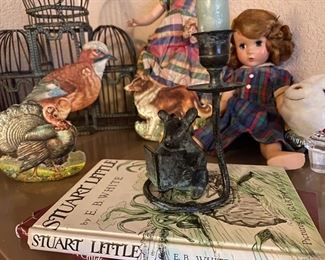 Vintage Books, Dolls, Home Decor