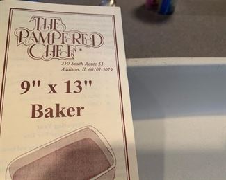 The Pampered Chef 9"x13" Baker 