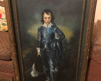 "The Blue Boy" Oil Painting
