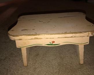 Antique small stool