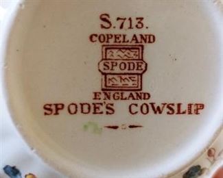 Copeland Vintage 1940’s Spode Cowslip England China