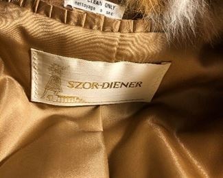 Ladies Fur Coat by Szor-Diener 
