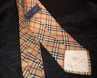 Bruberry Manston Check Silk tie 