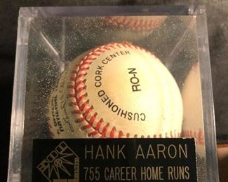 Hank Aaron Baseball