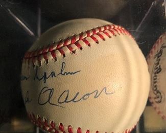 Hank Aaron Baseball