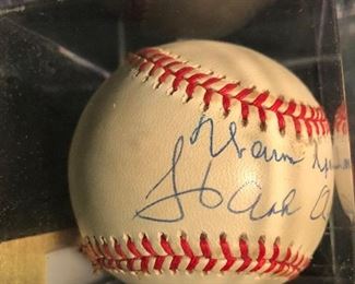 Hank Aaron Baseball