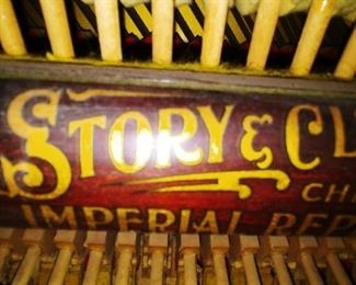 Antique Story & Clark Imperial Repeating Piano