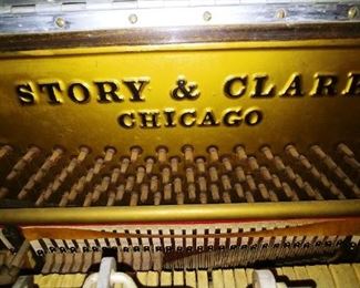 Antique Story & Clark Imperial Repeating Piano