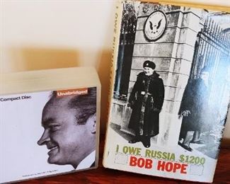 Signed Bob Hope "I Owe Russia $1200" Book