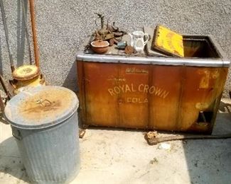 Old soda cabinet