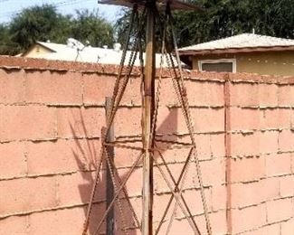 Metal wind mill