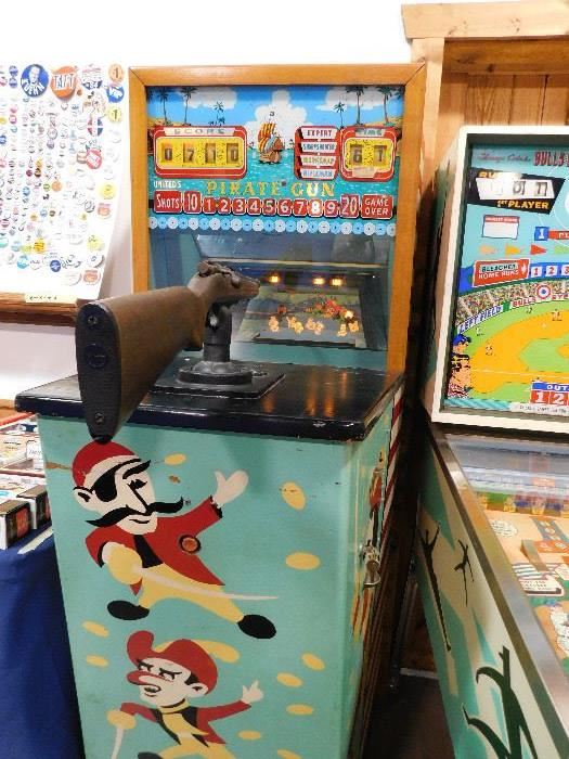 United Pirate gun arcade game