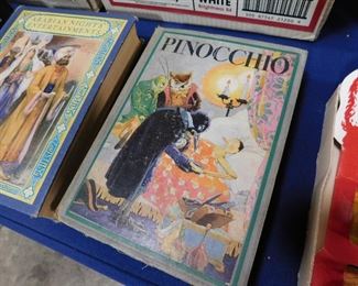 Vintage Pinocchio book