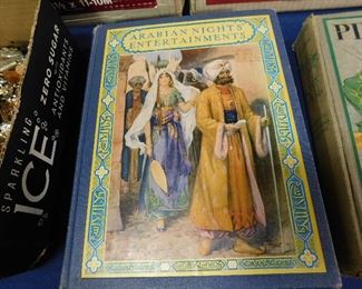 Vintage Arabian Nights book
