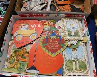 Vintage valentines day cards