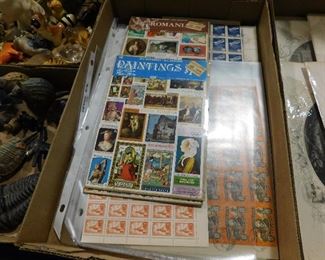 Foreign stamp collection