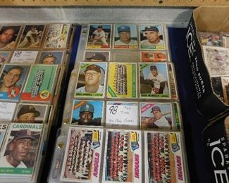 Vintage 1960's Topps baseball cards