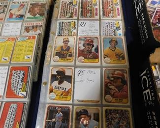 Vintage 70's & 80's baseball cards