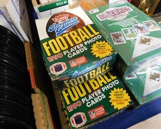 1990 Fleer football wax boxes